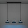 CONOMAVILLA-Z Suspension Luminaires Eglo LED Noir, Changeur de couleurs