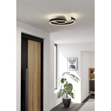ANDABAIA-Z Plafonnier Luminaires Eglo LED Noir