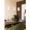 CHIUSELLO-Z Suspension Luminaires Eglo LED Blanc, Changeur de couleurs