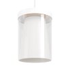 CHIUSELLO-Z Suspension Luminaires Eglo LED Blanc, Changeur de couleurs