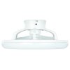 mit Ventilateur de plafond lumineux Luminaires Eglo LED Noir, Blanc, Télécommandes