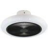 mit Ventilateur de plafond lumineux Luminaires Eglo LED Noir, Blanc, Télécommandes