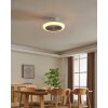 mit Ventilateur de plafond lumineux Luminaires Eglo LED Gris, Blanc, Télécommandes