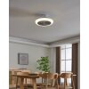 mit Ventilateur de plafond lumineux Luminaires Eglo LED Gris, Blanc, Télécommandes