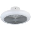 mit Ventilateur de plafond lumineux Luminaires Eglo LED Gris, Blanc, Télécommandes