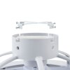 mit Ventilateur de plafond lumineux Luminaires Eglo LED Gris, Blanc, Télécommandes