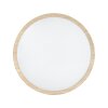MUSURITA Plafonnier Luminaires Eglo LED Couleur bois