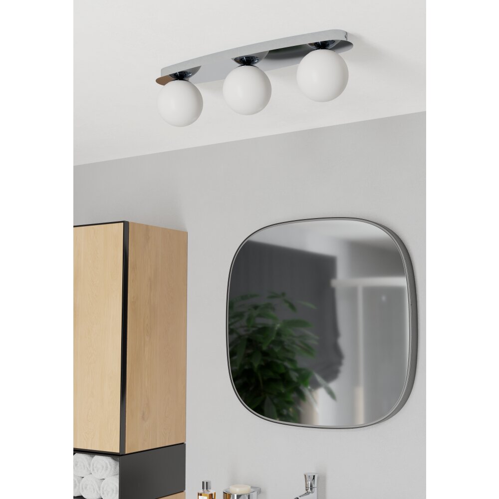 CASTROVIDO Plafonnier, Applique murale / Plafonnier Luminaires Eglo LED Chrome main product photo