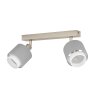 BELLIZZI Plafonnier, Spot de plafond Luminaires Eglo Nickel mat