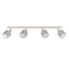 BELLIZZI Plafonnier, Spot de plafond Luminaires Eglo Nickel mat