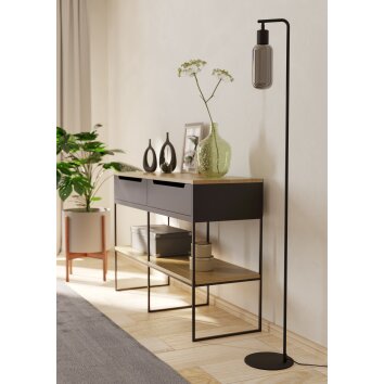 MAIONE Lampadaire Luminaires Eglo Noir