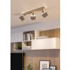 BELLIZZI Plafonnier, Spot de plafond Luminaires Eglo Nickel mat