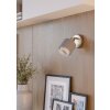BELLIZZI Spot de plafond, Applique murale Luminaires Eglo Nickel mat