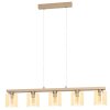 CASTRALVO Suspension Luminaires Eglo Brun, Nickel mat