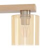 CASTRALVO Suspension Luminaires Eglo Brun, Nickel mat