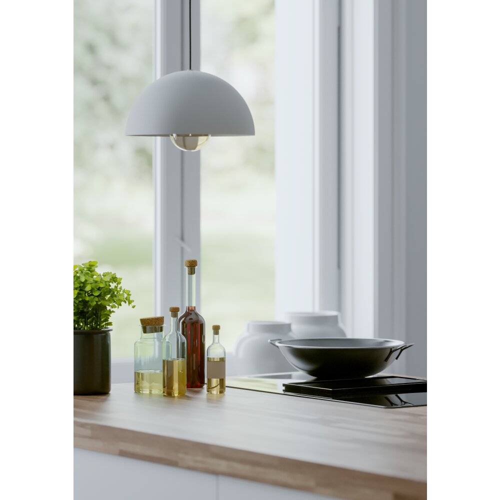 GAETANO Suspension Luminaires Eglo Blanc main product photo