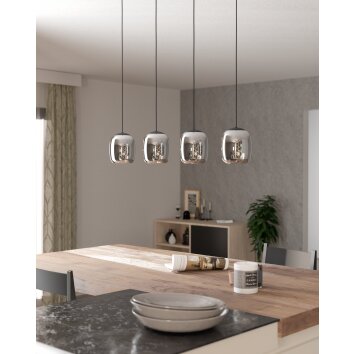CIAMPINO Suspension Luminaires Eglo Noir