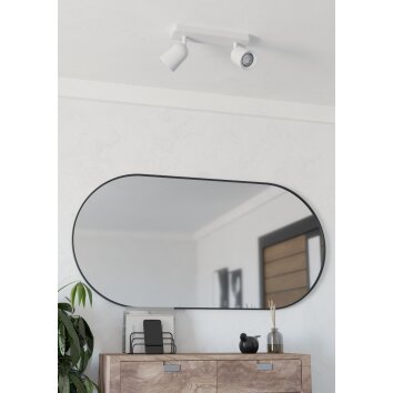 CAMALDOLI Plafonnier, Spot de plafond Luminaires Eglo Blanc