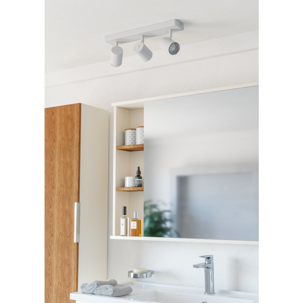 EGLO Plafonnier, Spot de plafond Luminaires Eglo Blanc main product photo