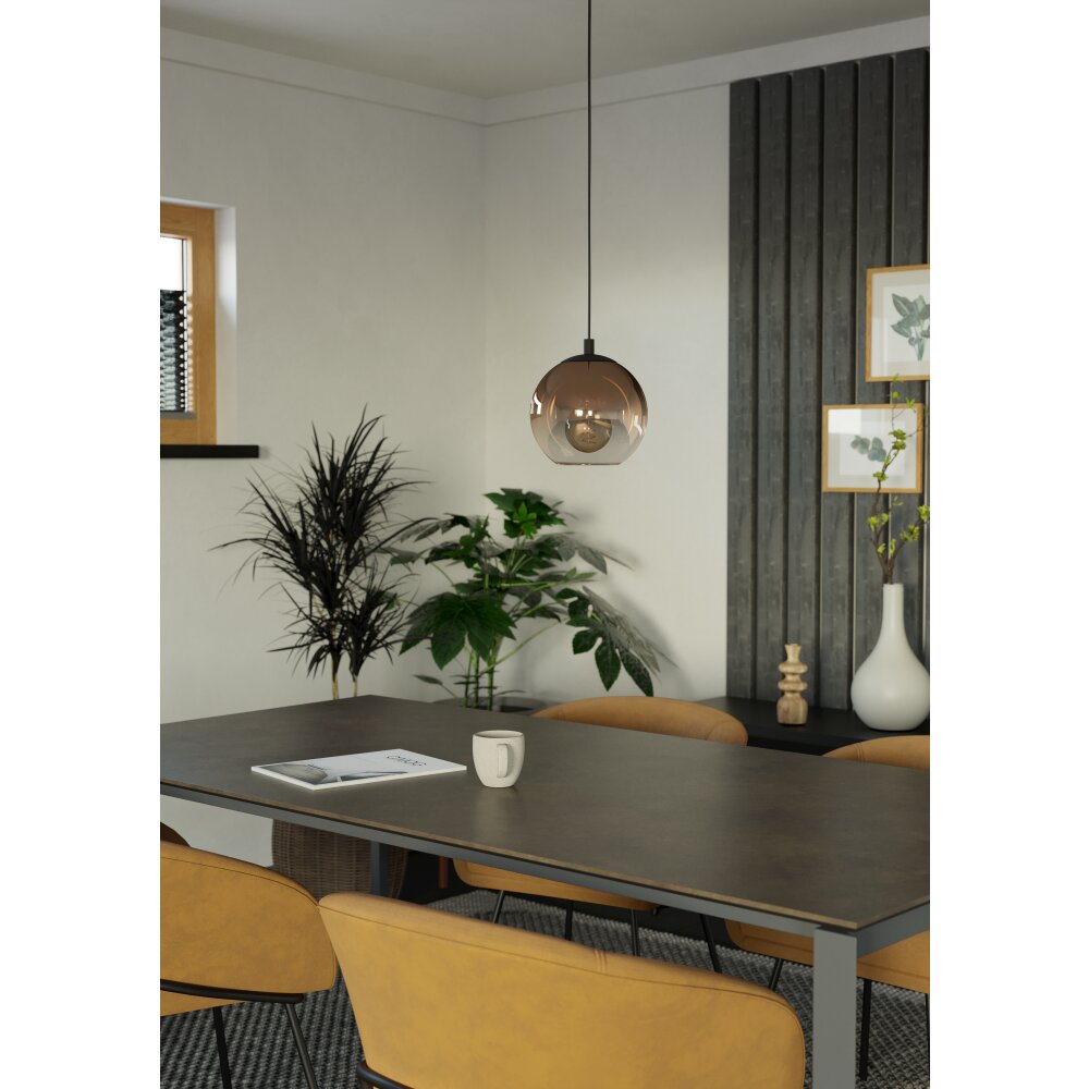 EGLO Suspension Luminaires Eglo Noir main product photo