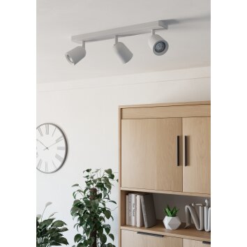 CAMALDOLI Plafonnier, Spot de plafond Luminaires Eglo Blanc