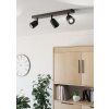 CAMALDOLI Plafonnier, Spot de plafond Luminaires Eglo Noir