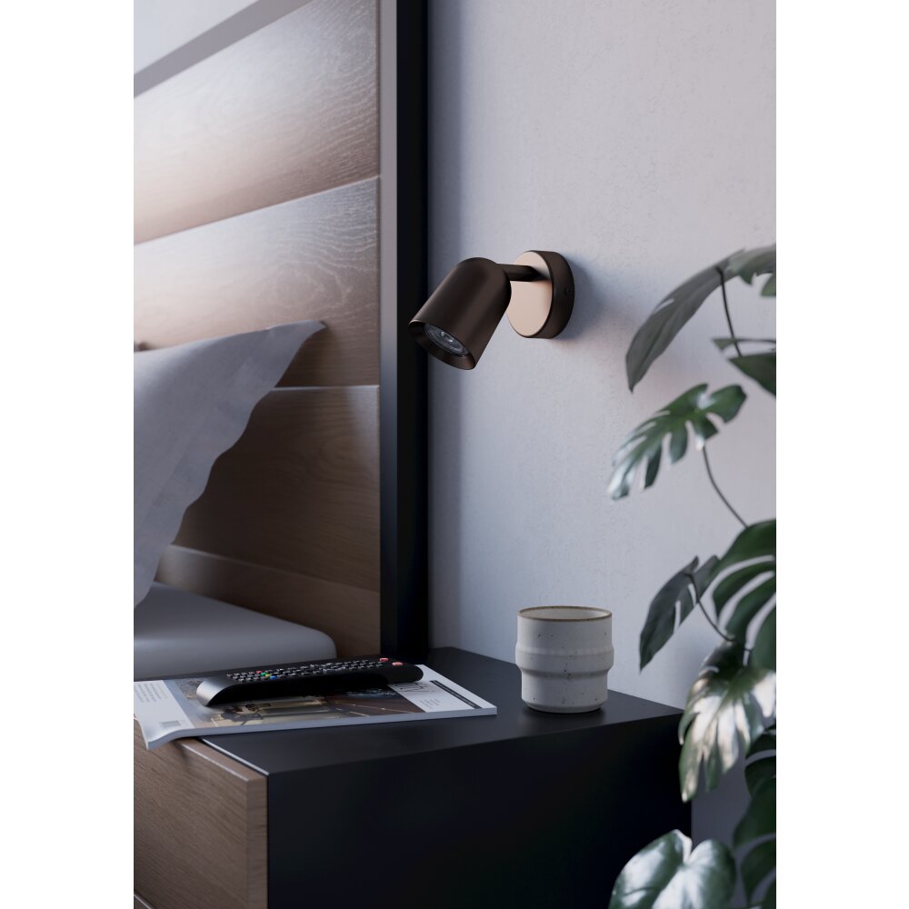 CAMALDOLI Spot de plafond, Applique murale Luminaires Eglo Bronze main product photo