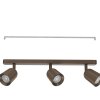 CAMALDOLI Plafonnier, Spot de plafond Luminaires Eglo Bronze