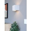 RINCINE Applique murale Luminaires Eglo LED Blanc, Détecteur de mouvement, Télécommandes