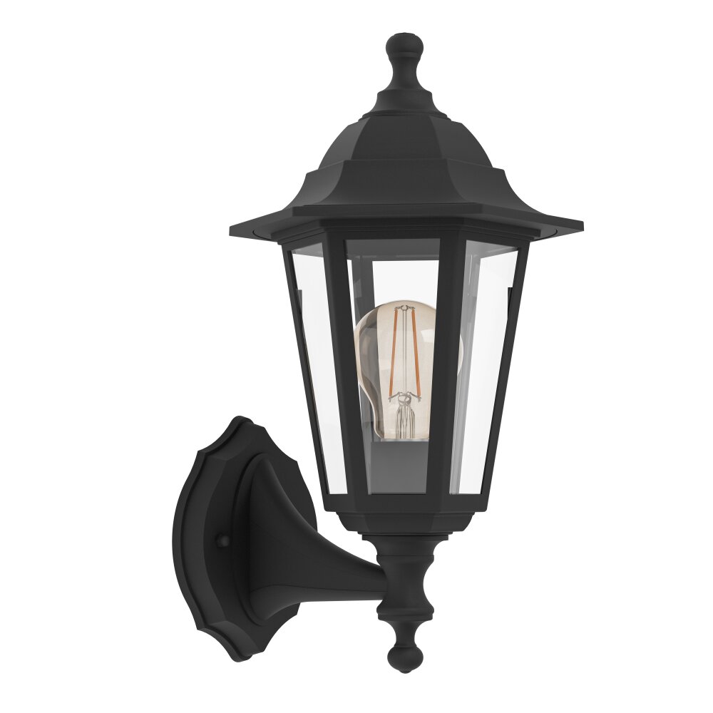 OLGIATA-E Applique murale Luminaires Eglo Noir main product photo