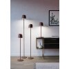 MANNERA-L Lampadaire Luminaires Eglo LED Rouille, Télécommandes, Changeur de couleurs