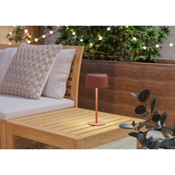 ROCCANOVA Lampe à poser Luminaires Eglo LED Orange
