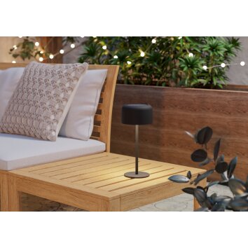 ROCCANOVA Lampe à poser Luminaires Eglo LED Noir ROCCANOVA Lampe à poser Luminaires Eglo LED Noir