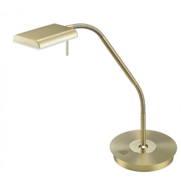Lampe de table Sorpetaler Leuchten Bergamo LED Laiton, 1 lumière