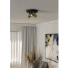 EGLO Plafonnier, Spot de plafond Luminaires Eglo Laiton, Noir