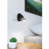 PARRINI Lampe à prise électrique Luminaires Eglo LED Noir