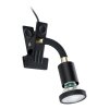 EGLO Lampe à clip Luminaires Eglo LED Laiton, Noir