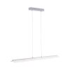 Suspension Leuchten Direkt LOLAsmart-NELE LED Nickel mat, 5 lumières, Télécommandes, Changeur de couleurs