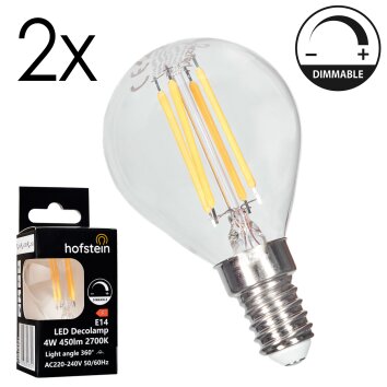 E14 4 Watt blanc chaud 400 Lumen