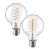 E27 LED 6 Watt blanc chaud dimmable 450 Lumen