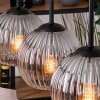 Koyoto Suspension, Boule lumineuse, Suspension Écru, Noir, 4 lumières