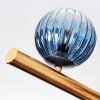 Chehalis Plafonnier, Boule lumineuse Or, Noir, 8 lumières