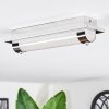 Zamar Luminaire de salle de bain, Plafonnier LED Chrome, 1 lumière