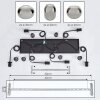 Apedo Suspension, Suspension Fumé, 6 lumières