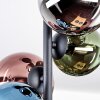 Chehalis Plafonnier, Boule lumineuse 27 cm Bleu, Chrome, Vert, Cuivré, Fumé, 4 lumières