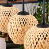 Basto Suspension, Suspension Écru, Noir, 4 lumières