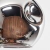 Ripoll Plafonnier, Boule lumineuse Chrome, Fumé, 8 lumières