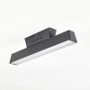 Tarin Plafonnier LED Noir, 1 lumière, Changeur de couleurs