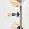 Koyoto Boule lumineuse, Lampadaire Ambre, Clair, Fumé, 5 lumières