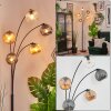 Ripoll Boule lumineuse, Lampadaire Ambre, Clair, Fumé, 5 lumières